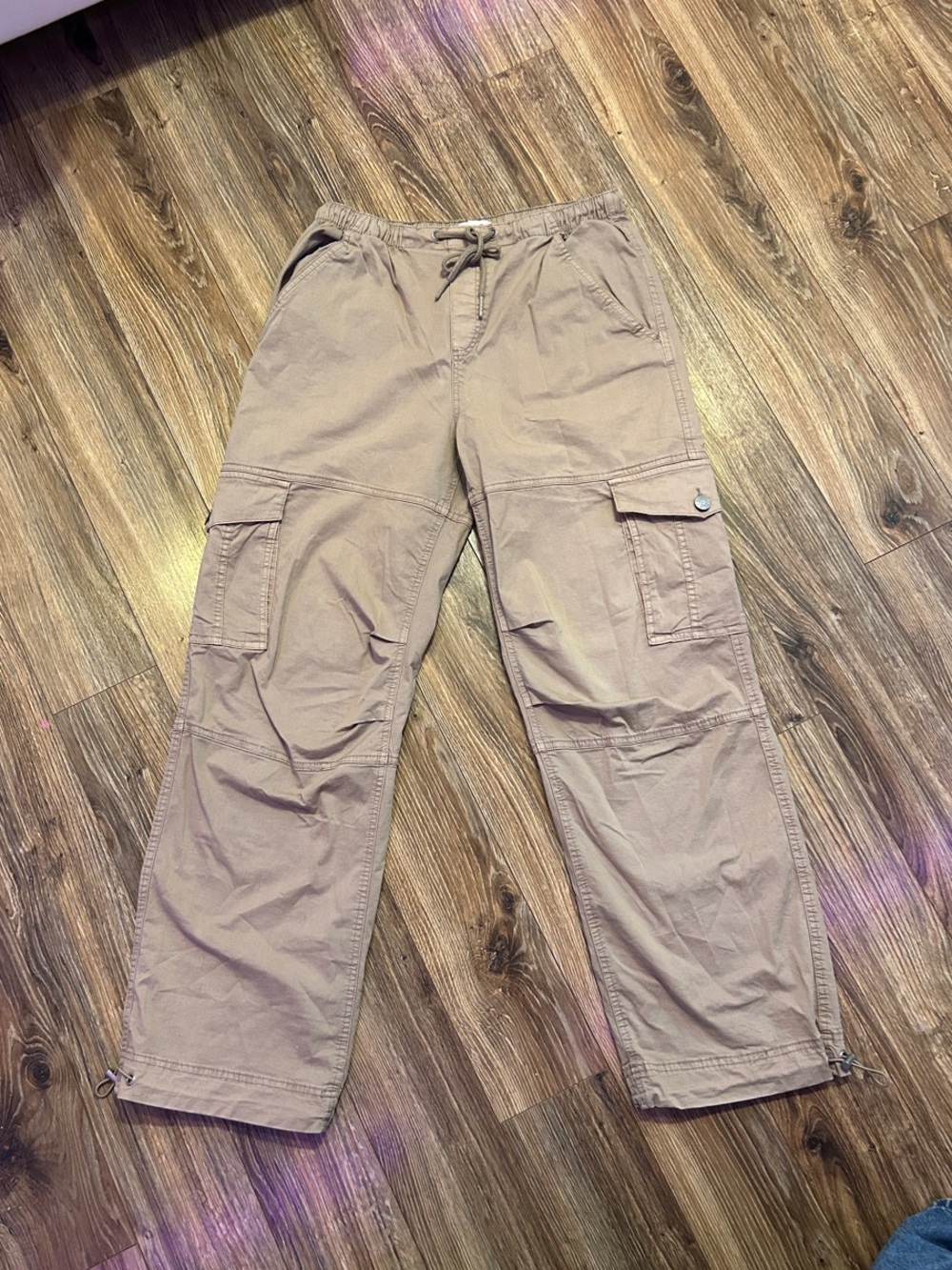 Garage Cargo Pants - Taupe Brown
